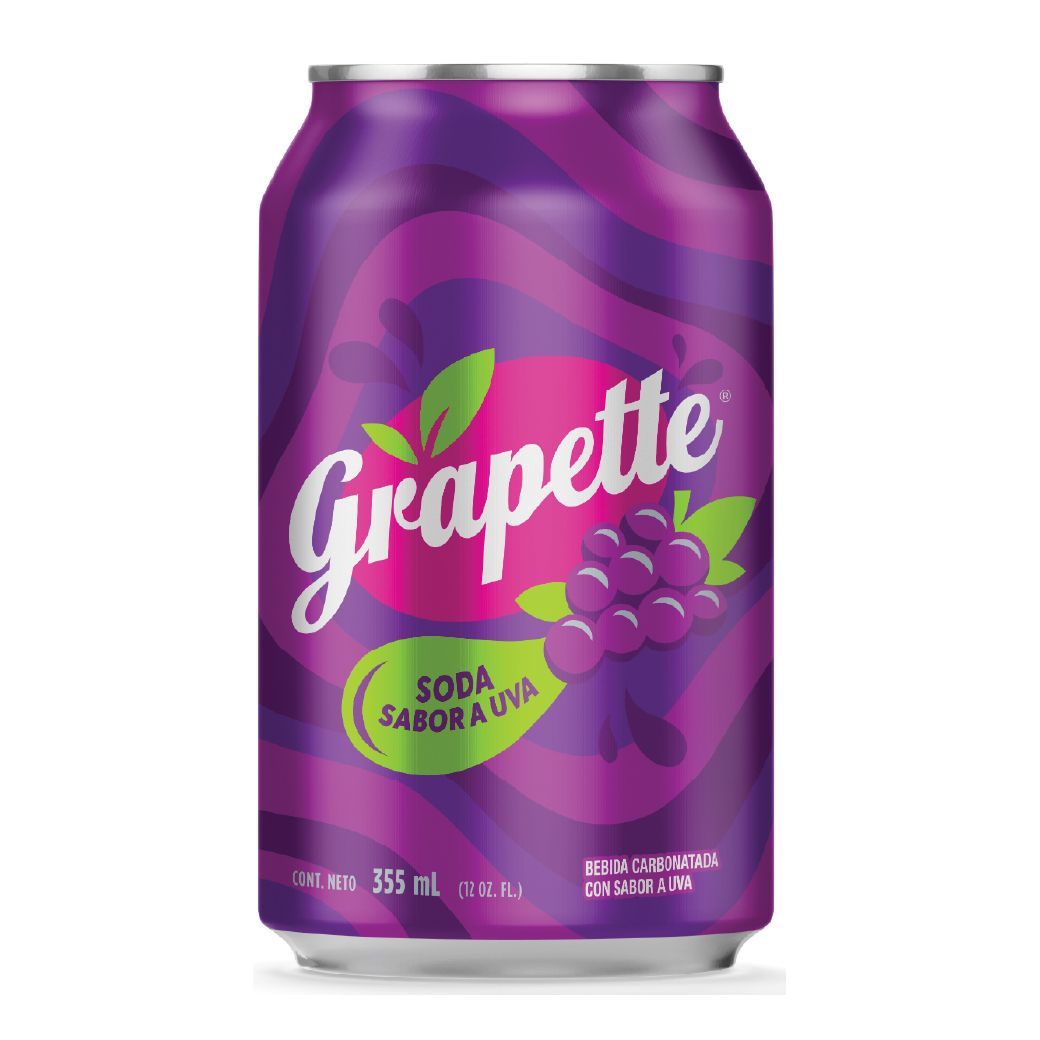 Grapette Lata 355 Ml