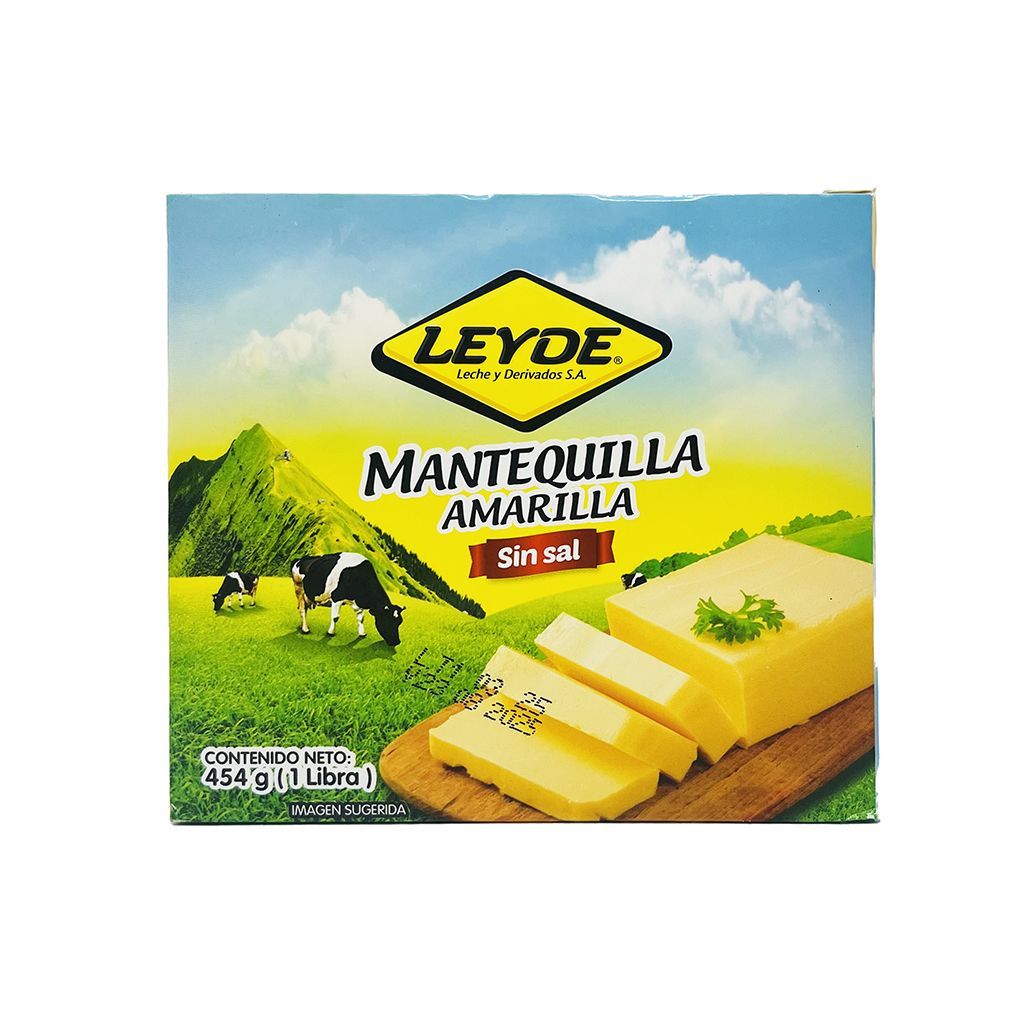 Mantequilla Amarilla Sin Sal