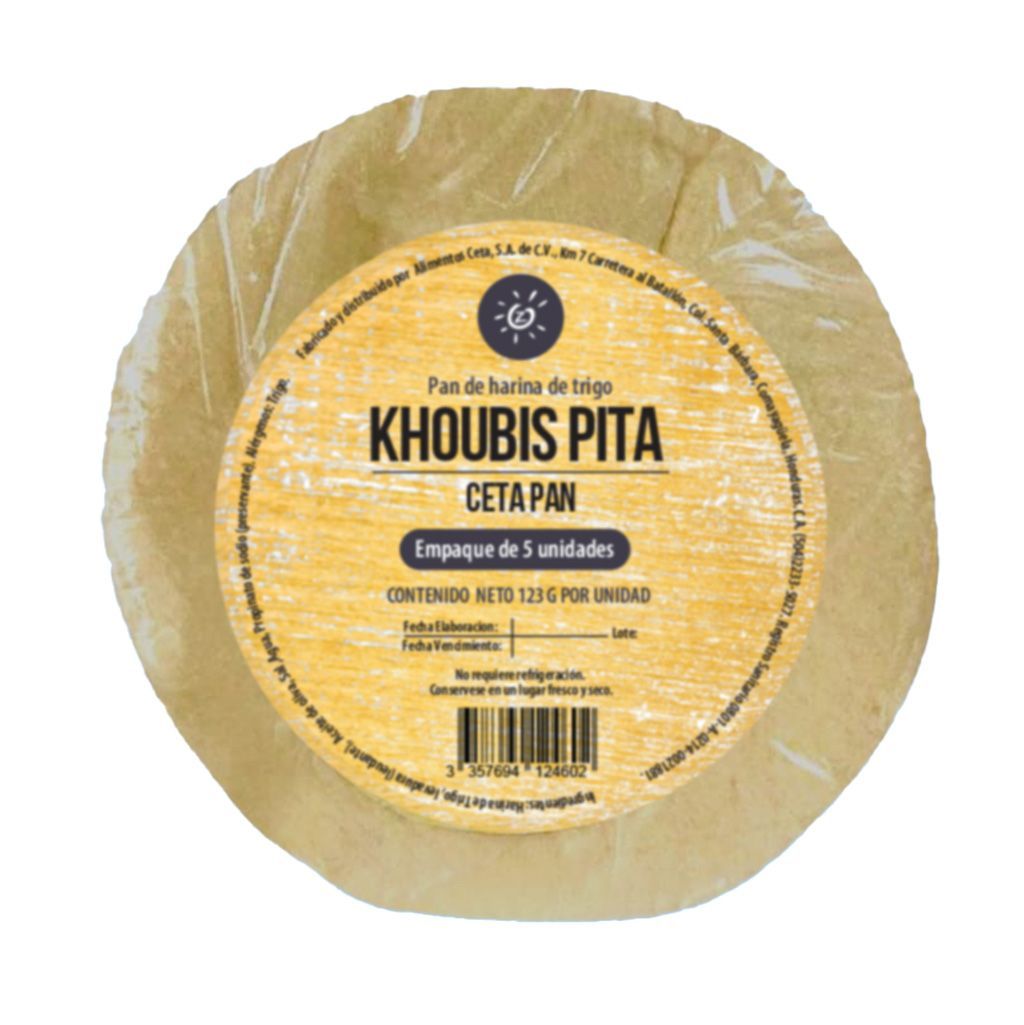Pan Pita Light 5 U