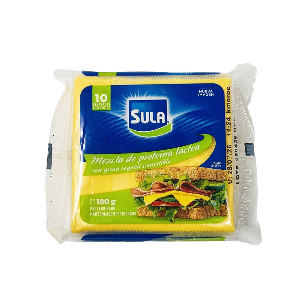 Queso Procesado Sula 180gr