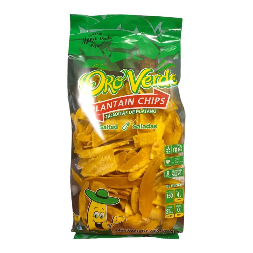 Tajada Platano Oro Verde 10 Oz
