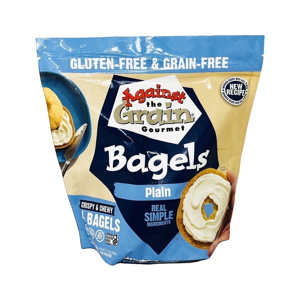 Bagel Plain 4 Ct