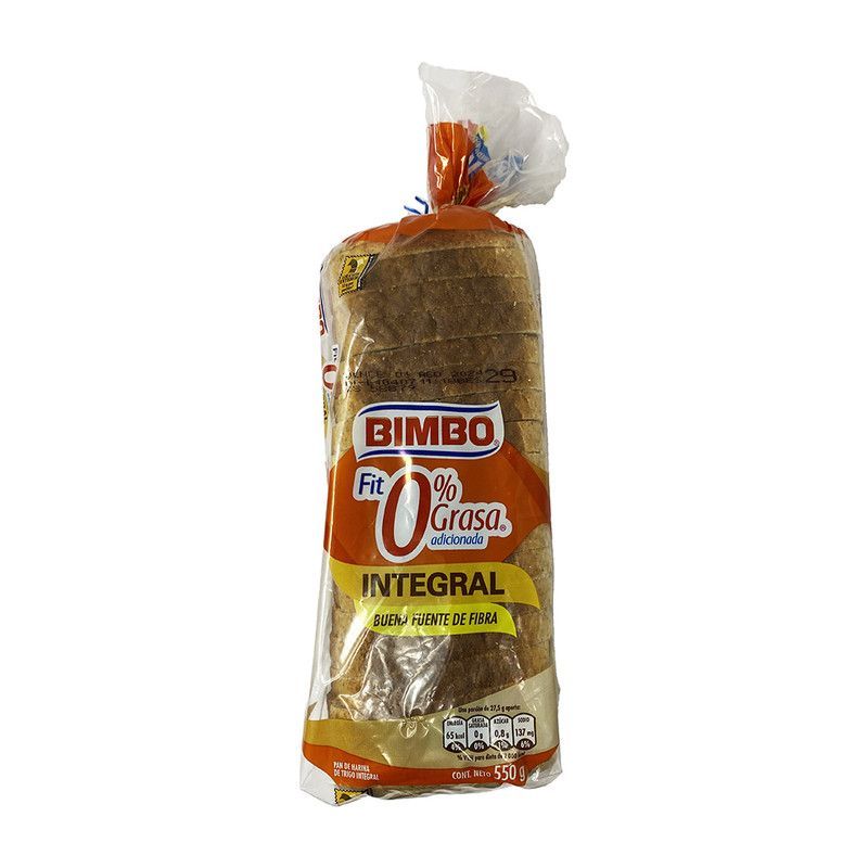 Pan Molde 0% Grasa Integral
