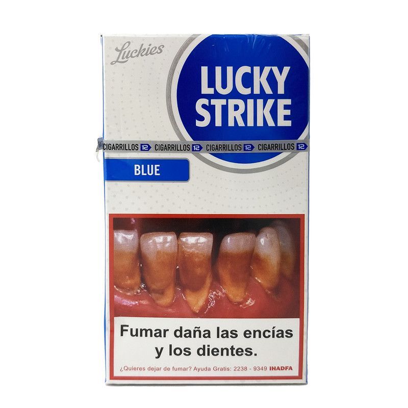 Cigarro Lucky Strike Blue 12s