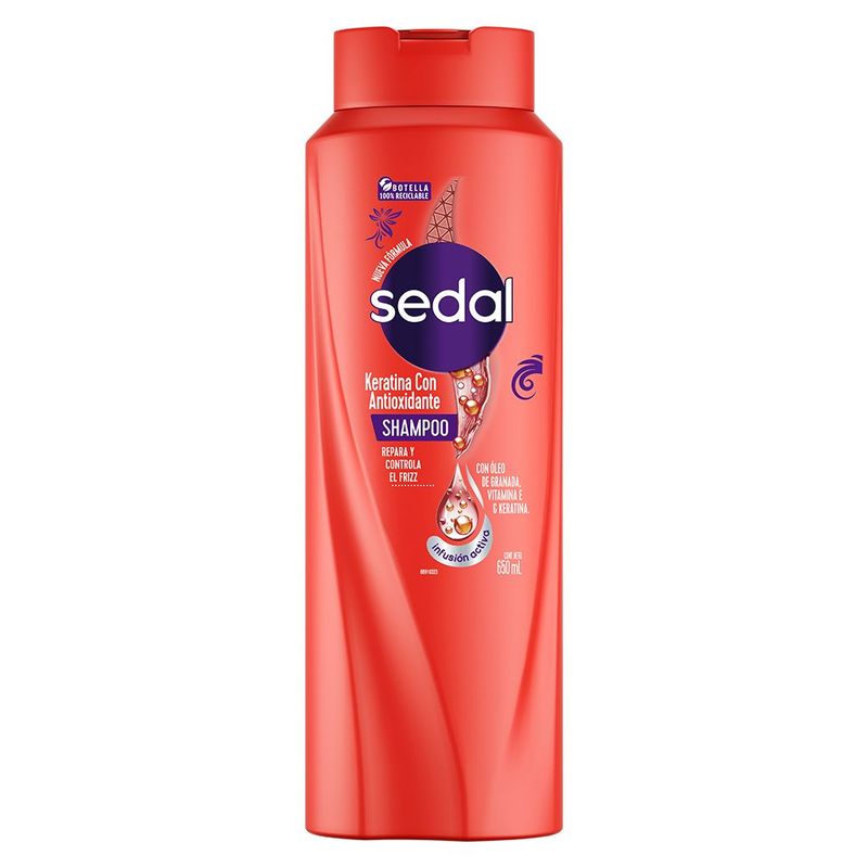 Sedal Sh Keratina Antiox 650ml