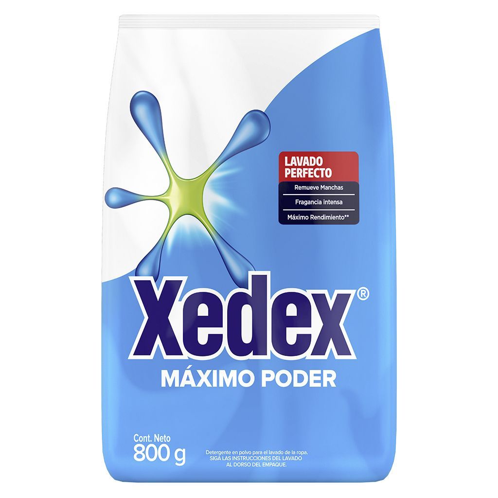 Xedex Deterg Pvo Max Pod800 Gr