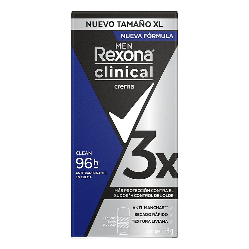 Rexona Clinical Men Clean 58gr