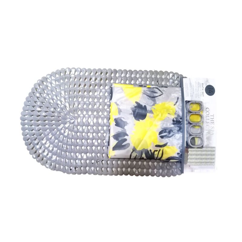 Alfombra Cortina Baño 14 Ct