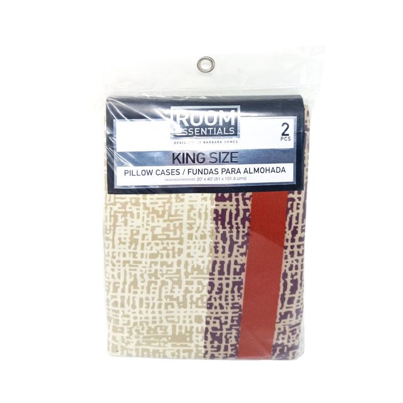 Fundas Almohada King 2 Ct