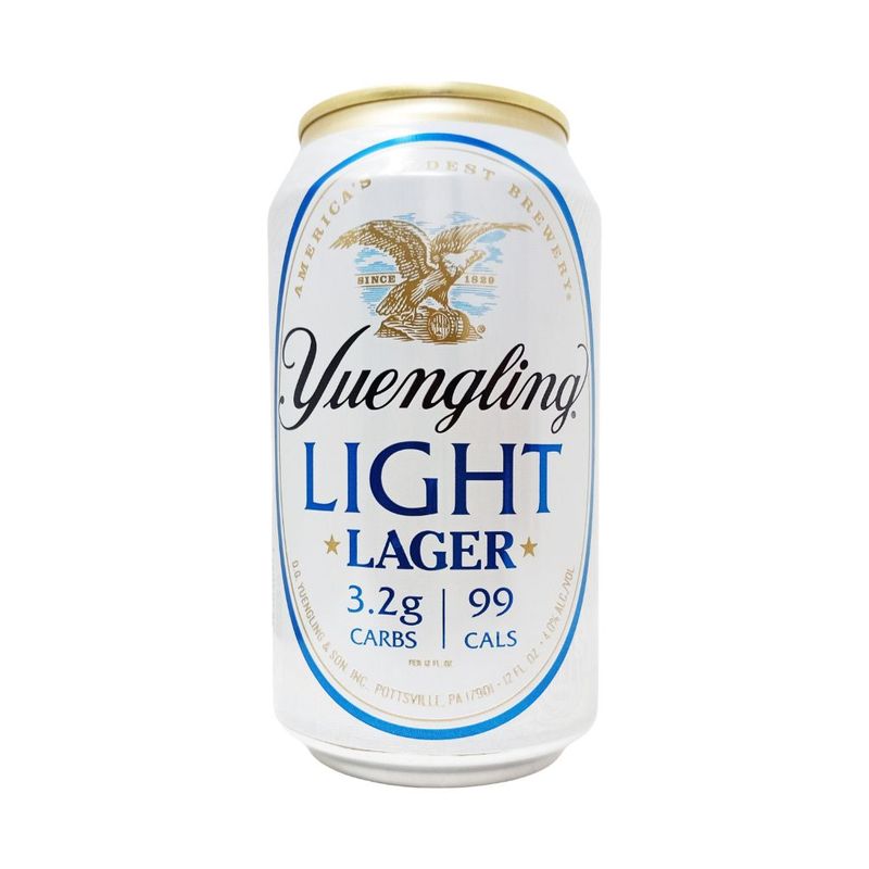 Beer Yuengling Light Beer 12 Z