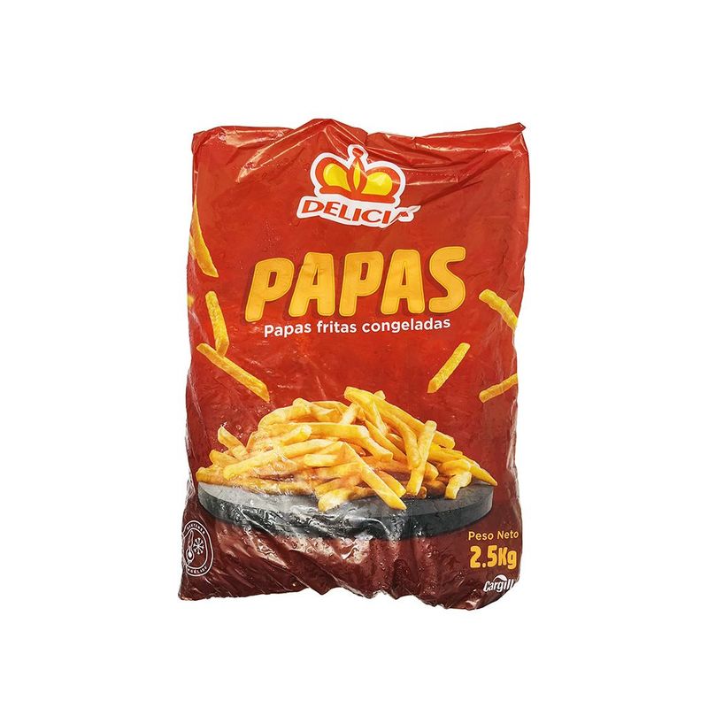 Papas Para Freir Delicia 2.5kg