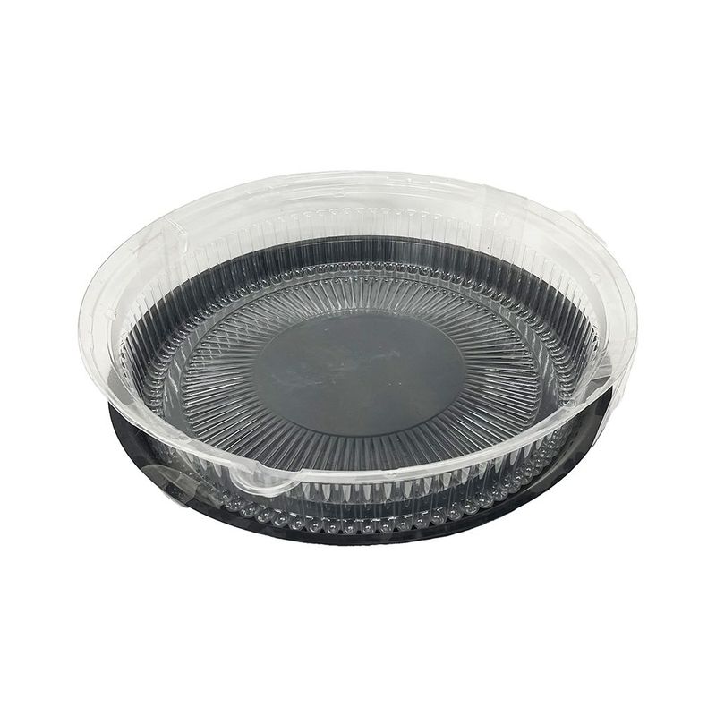16" Hard Plastic Black Trays