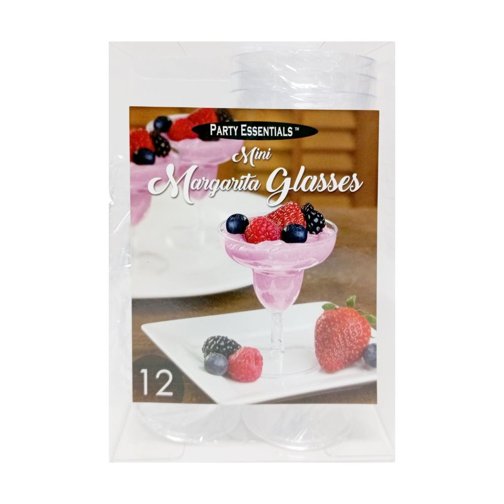 Mini Margarita Clear 2 Oz 12 C