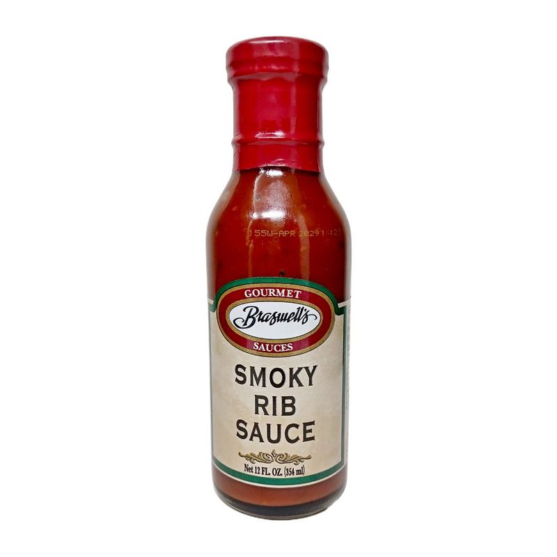 Braswell Smoky Rib Sauce 12 Oz