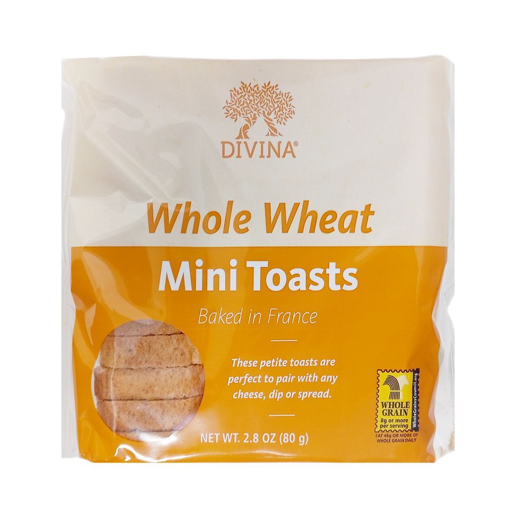 Divina Wh Wht Mini Toast 2.82z