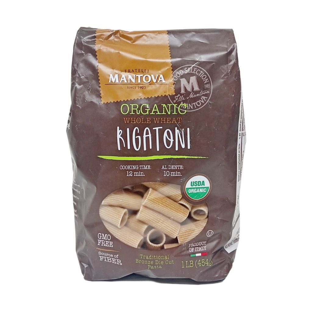 Mantova Whole Wheat Rigatoni