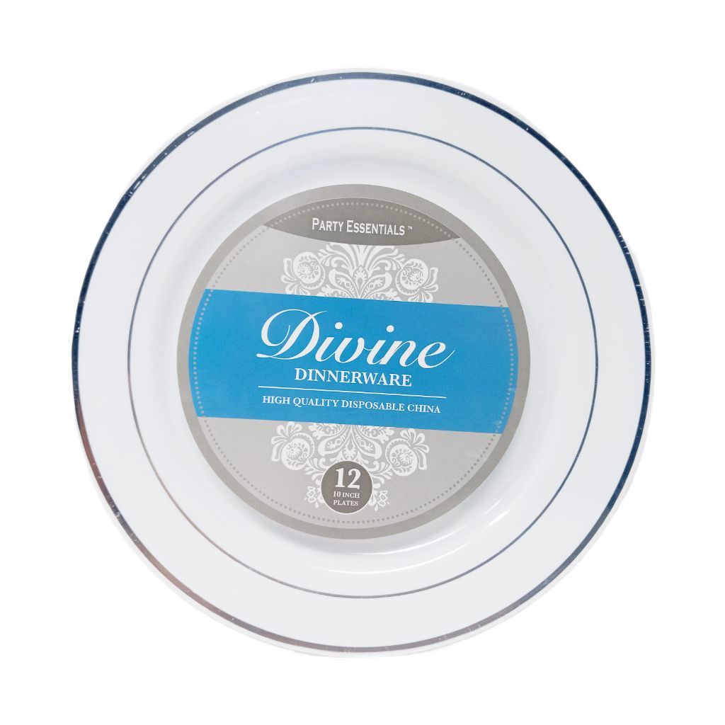 White Silver Plate 10.25 12ct