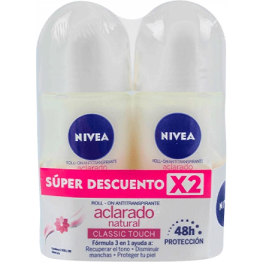 2pk Deo Rollon Nivea Acla 50ml