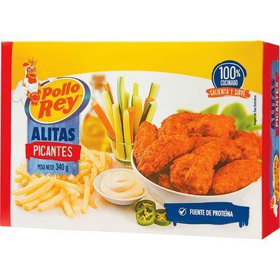 Alitas De Pollo Picantes 460g