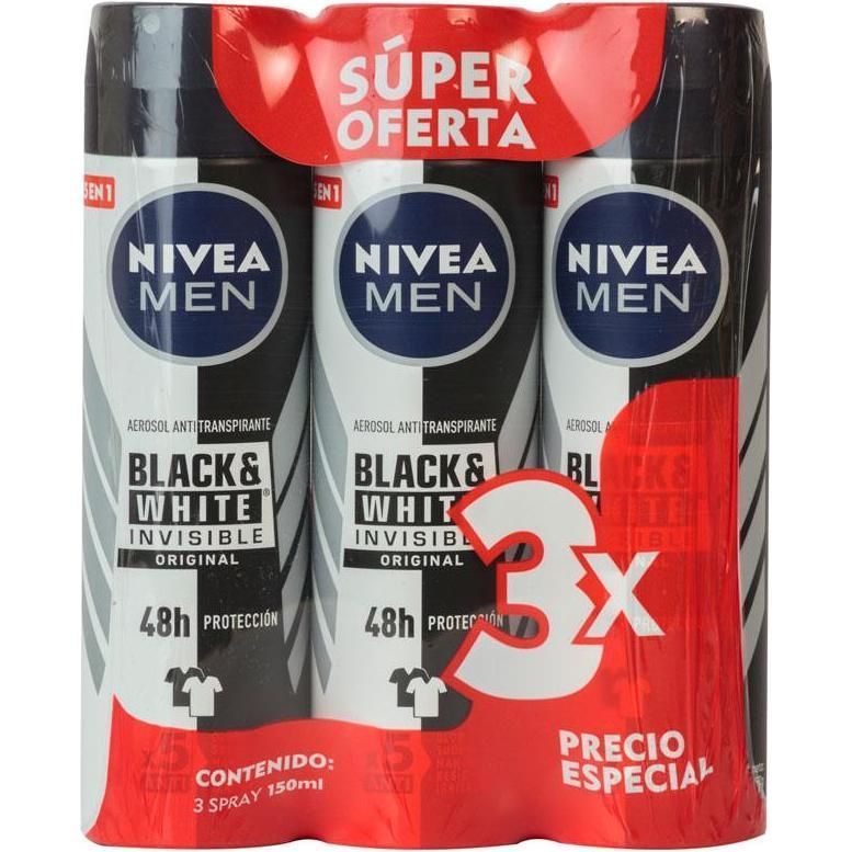 3pk Deo Ae Nivea Bw Power 150m