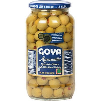 Aceituna Manza. Rellena 20.o.