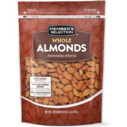 Almendras Enteras Ms 32 Oz