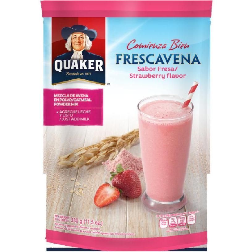 Avena Quaker Fresca Fresa350gr