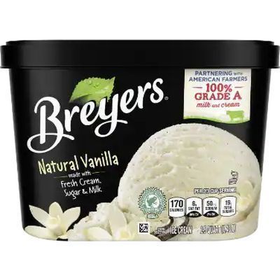 Breyers Nat Vanilla 48 Oz