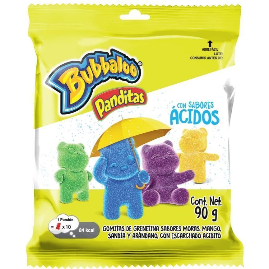 Bubba Panditas Acidos, 90 G