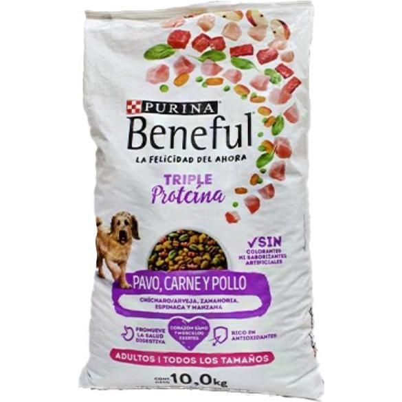 Beneful Adult Tripl Prote 10kg