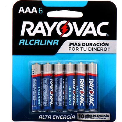 Blister Pilas Alcalinas Aaa-6