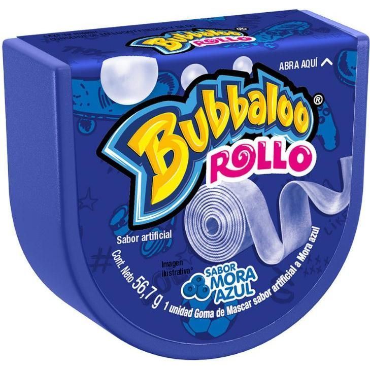 Bubbaloo Rollo Mora 56.7 G