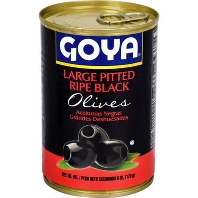 Aceituna Negra S/sem Goya 6 Oz