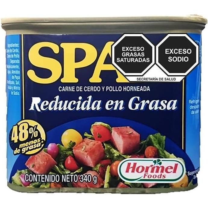 Cerdo Y Pollo Lite Spam 12 Oz