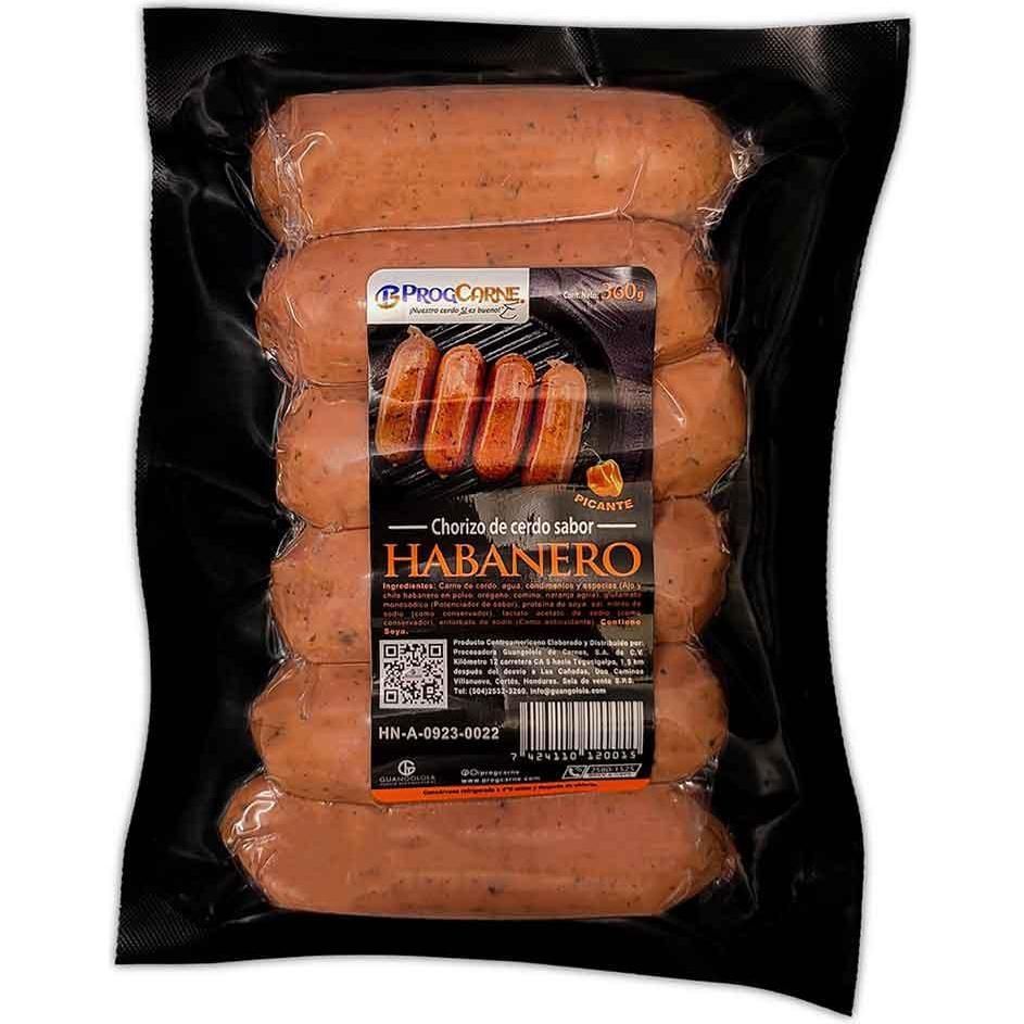 Chorizo Habanero Progca 360g