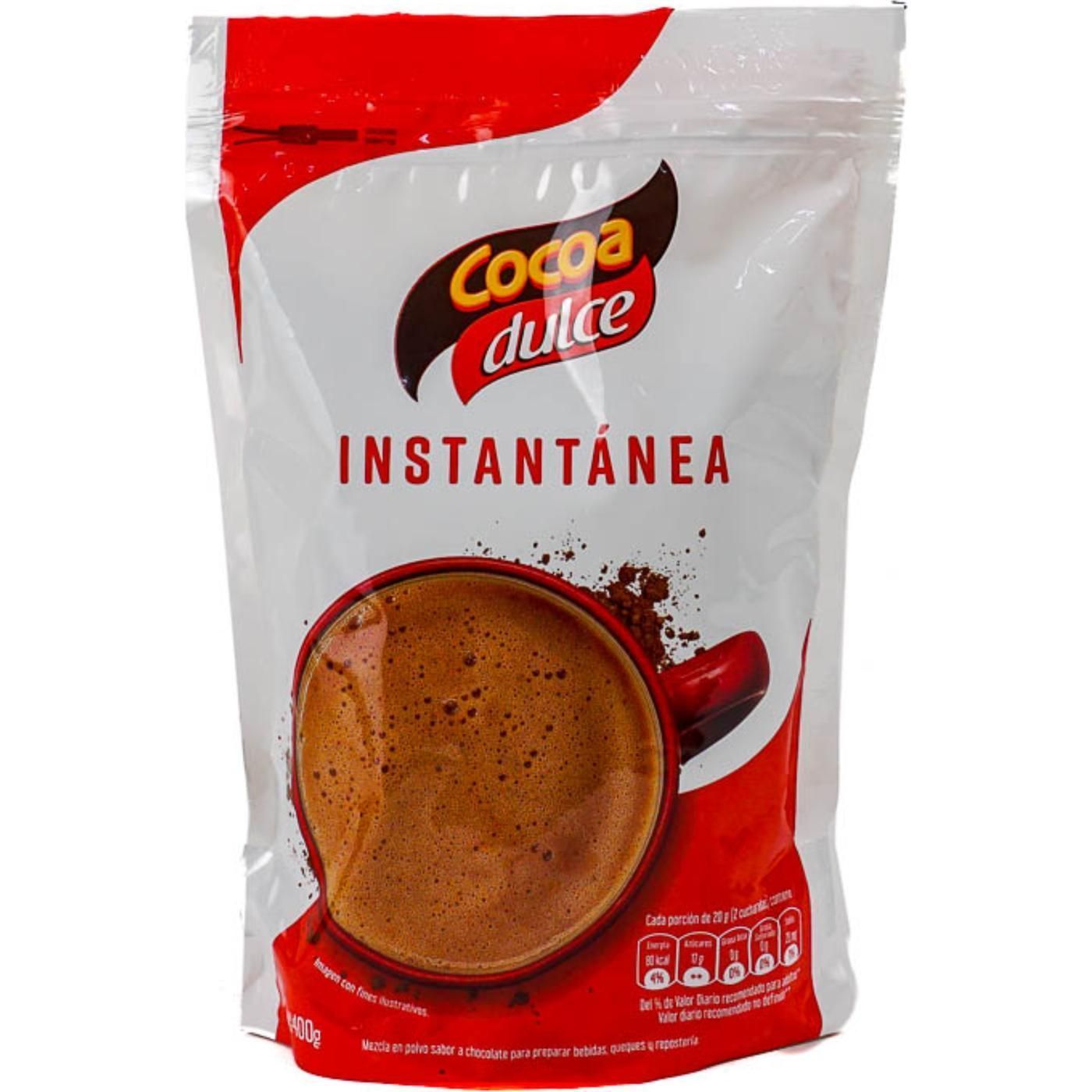 Cocoa Dulce Inst. 400 Grs