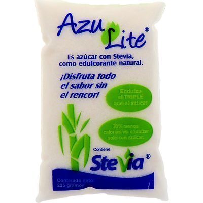 Azucar Azu Lite C/stevia 225gr