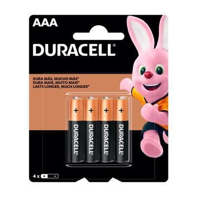 Bateria 4uni Duracell Aaa