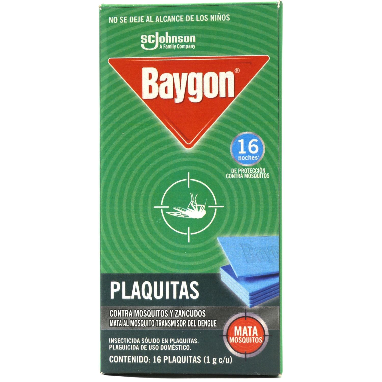 Baygon Plaquitas Repuestos 16u
