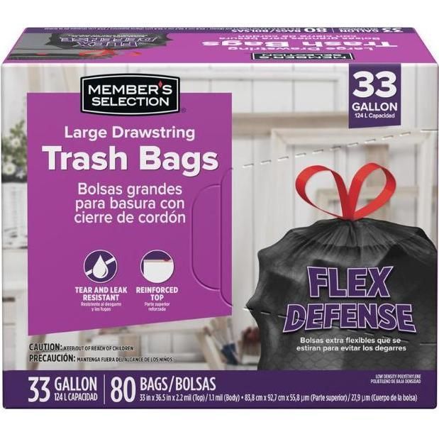 Bolsas Basura Memebrs 33 Galon
