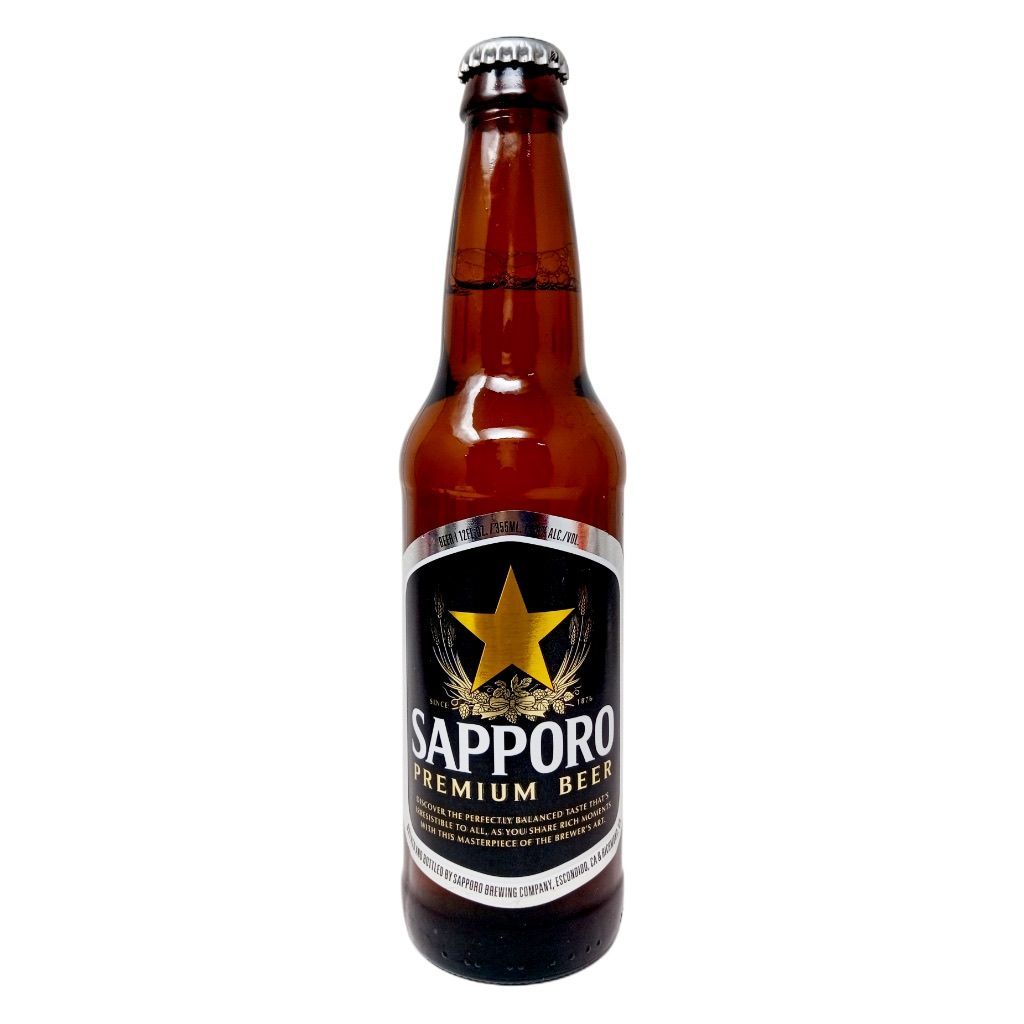 Cerveza Sapporo Botella 355ml