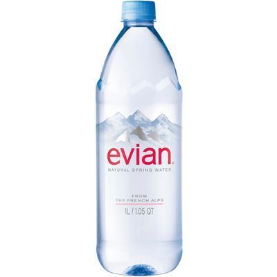 Evian Agua 1 Lt