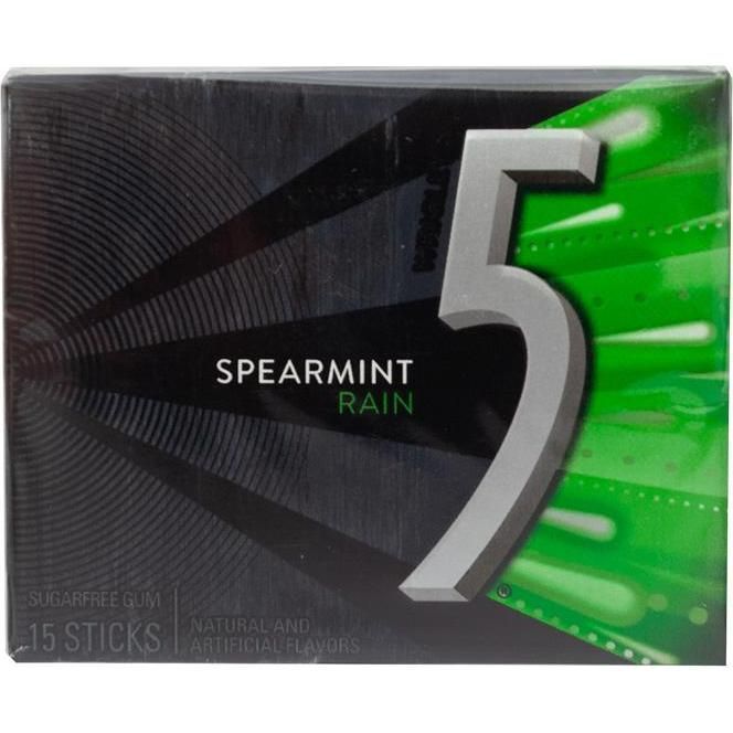 Five Spearmint Rain 15 Pc