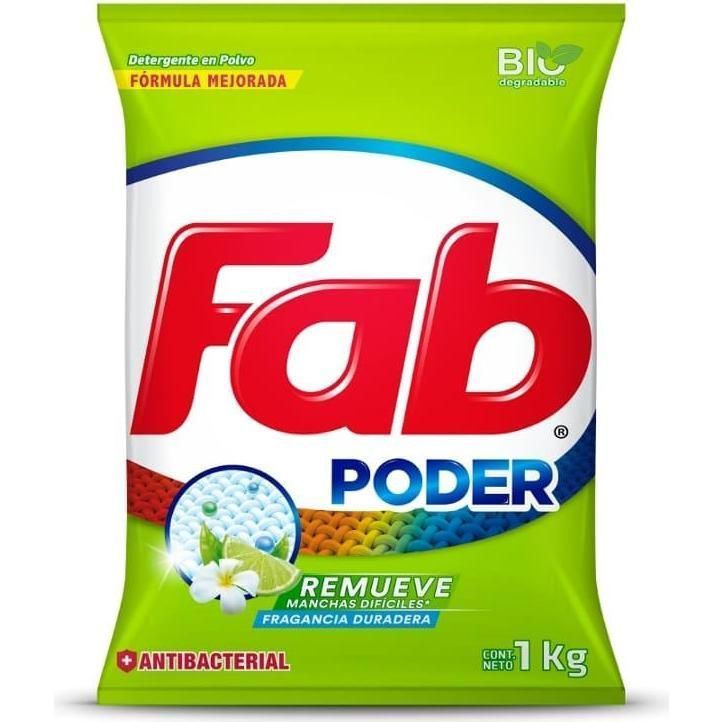 Deterg Fab3 Mi Medio Limon 1kg