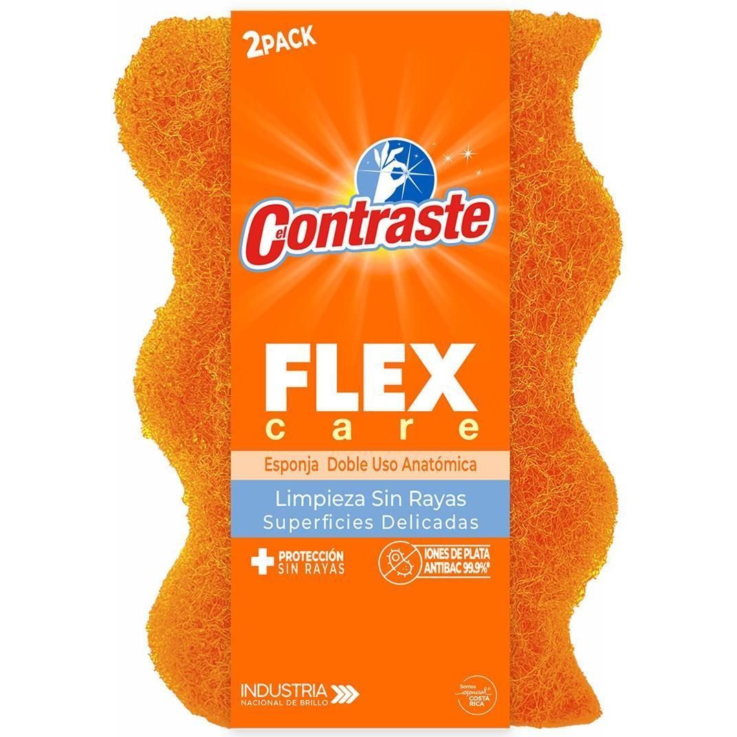 Esponja Dob Uso Flex Naran 2pk