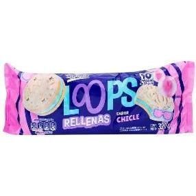 Galleta Loops Chicle 320g