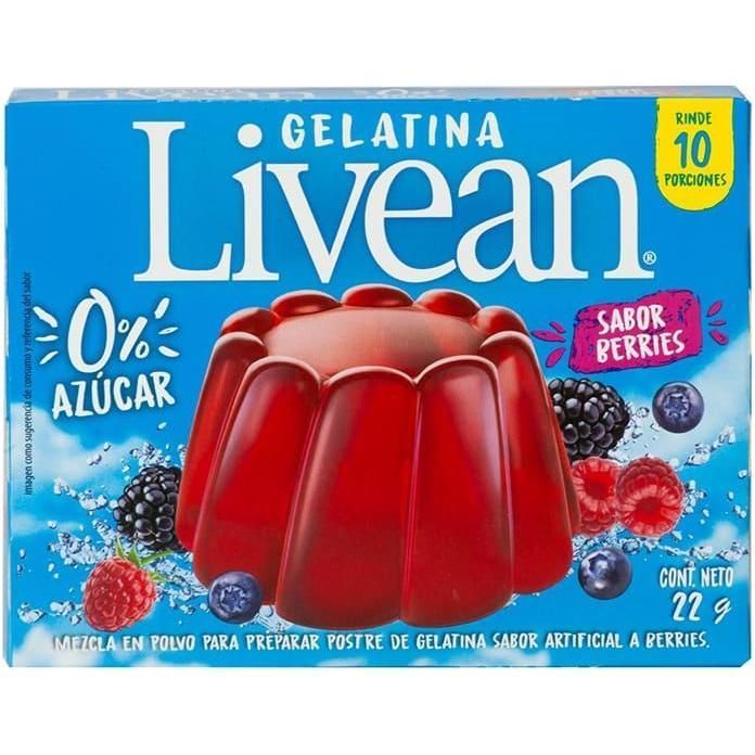 Gelat Livean Berries S/azu22gr