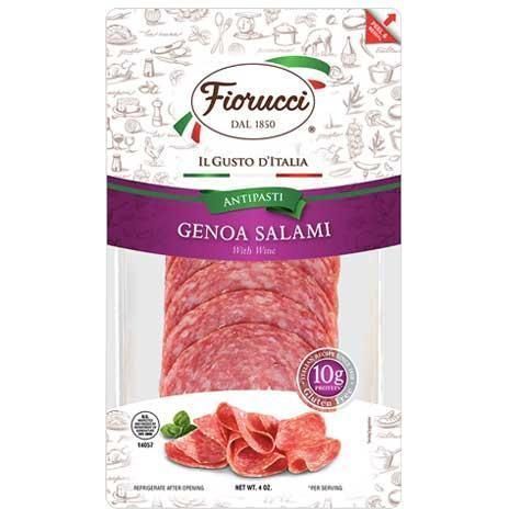 Salami Genoa Fiorucci 4z