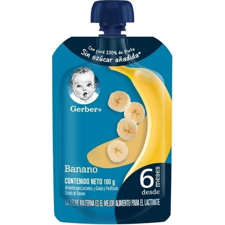 Gerber Pouch Platano 100gr