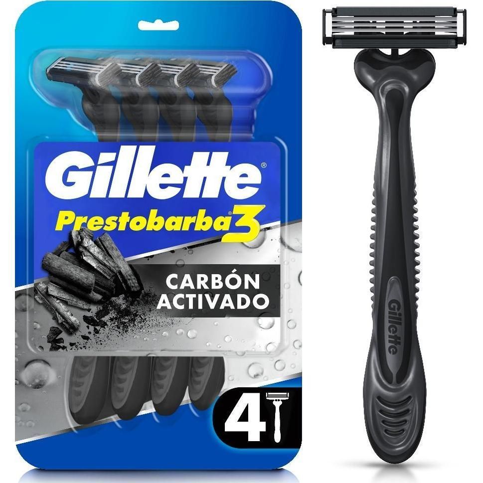 Gillette Prestobarb3 Carbon 4u